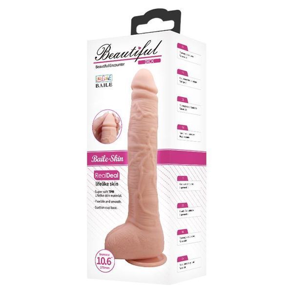 Фалоімітатор Beautiful Dick 10,6 Dildo BW-008038NR фото