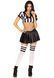 Костюм рефері Leg Avenue Time Out Referee XS, кроп-топ спідниця, свисток SO9190 фото 5