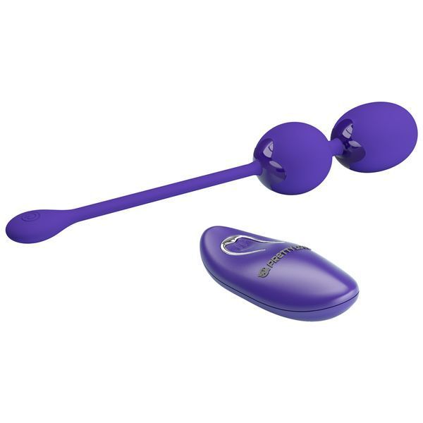 Вагінальні кульки Pretty Love Willie - Youth, Wireless remote control 12 vibration functions Memory BI-014548WL фото