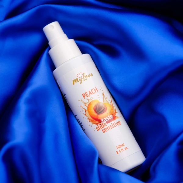 Лубрикант на водной основе Rioba MyLove Taste-slide, со вкусом персика, 100 мл 101-4679 фото