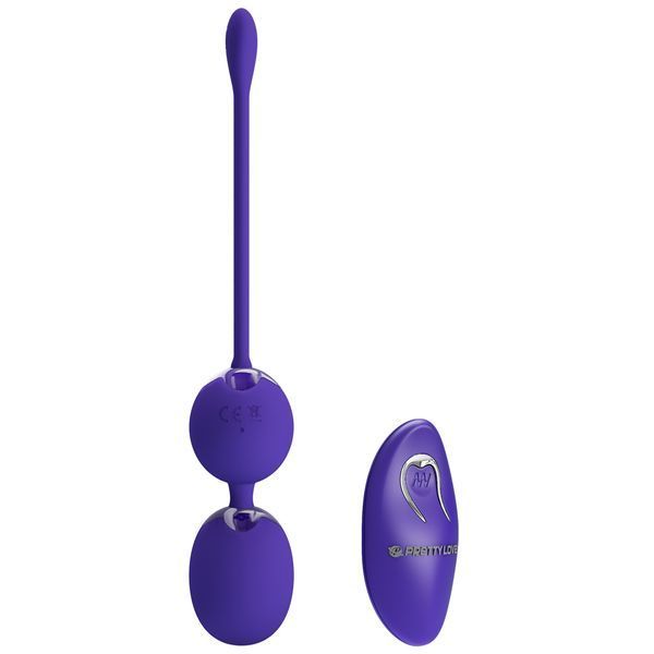 Вагінальні кульки Pretty Love Willie - Youth, Wireless remote control 12 vibration functions Memory BI-014548WL фото