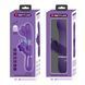 Вібратор-кролик PRETTY LOVE Twinkled Tenderness Purple, силікон, фіолетовий, подвійна стимуляція BW-500011-2 фото 3