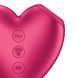 Вакуумный стимулятор Satisfyer Cutie Heart, с Air Pulse и вибрацией, розовый, 8 см 73-4083933 фото 5