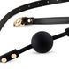 Кляп-шарик Ball Gag Black, черный 64-00226F фото 2