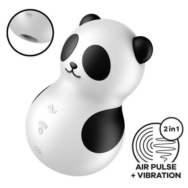 Вакуумний вібратор Satisfyer Pocket Panda 73-4065878 фото
