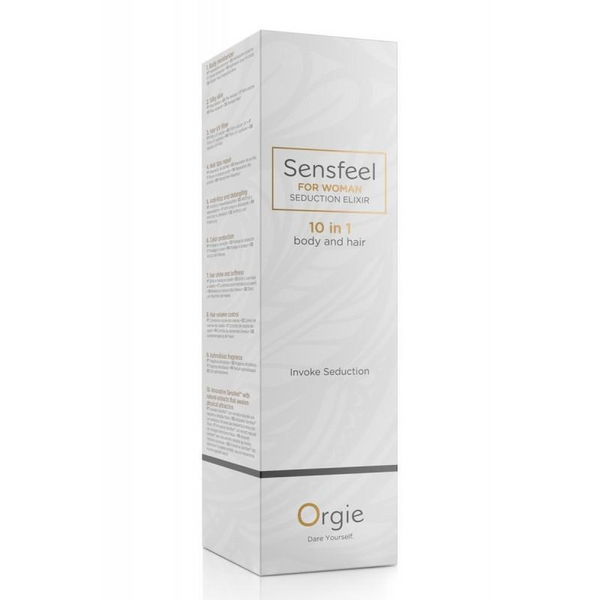 Лосьон для тела с феромонами INTT COSMETICS Orgie Sensfeel Seduction Elixir 10 in 1, для женщин, 100 мл 69-51812 фото