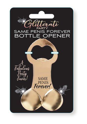 Открывалка для бутылок SHOTS Glitterati Penis Bottle Opener 36-CP.1110 фото