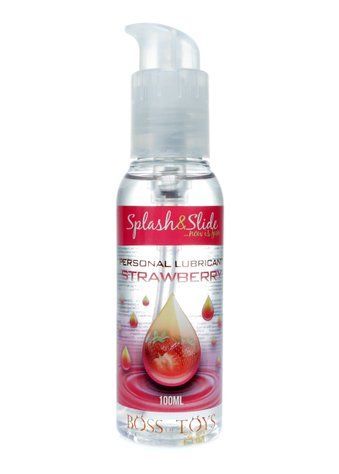 Гель-лубрикант на водній основі Strawberry Boss of Toys 100 ml. 2-00103 фото