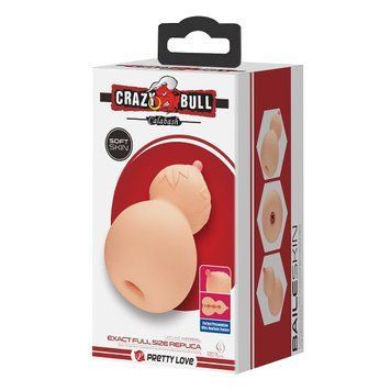 Мастурбатор Crazy Bull CALABASH тілесна BM-009239N фото