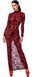 Сукня Noir Handmade F383 Kink Royal gown/long dress XL SX4156 фото 1