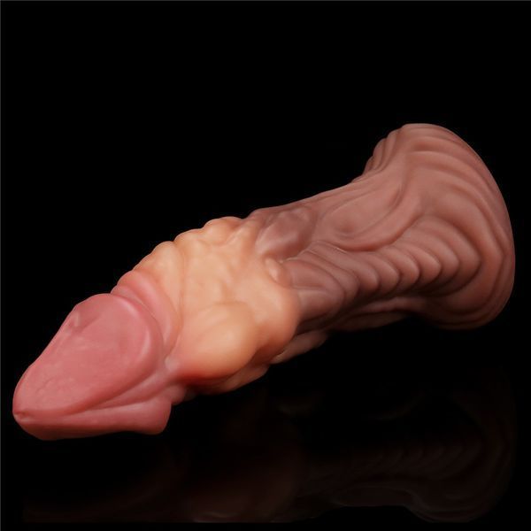 Фалоімітатор 7.0'' Dual layered Platinum Silicone Plug 66-LV411017 фото