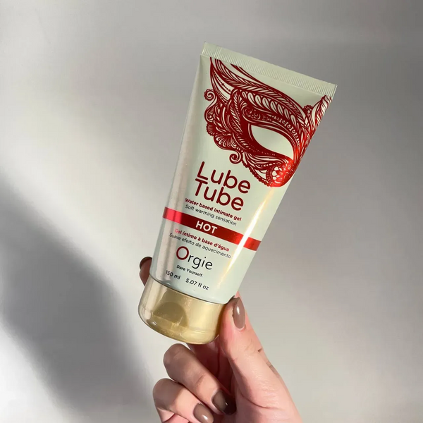 Лубрикант на водній основі ORGIE COSMETICS Lube Tube Hot, з розігріваючим ефектом, 150 мл 69-21067 фото