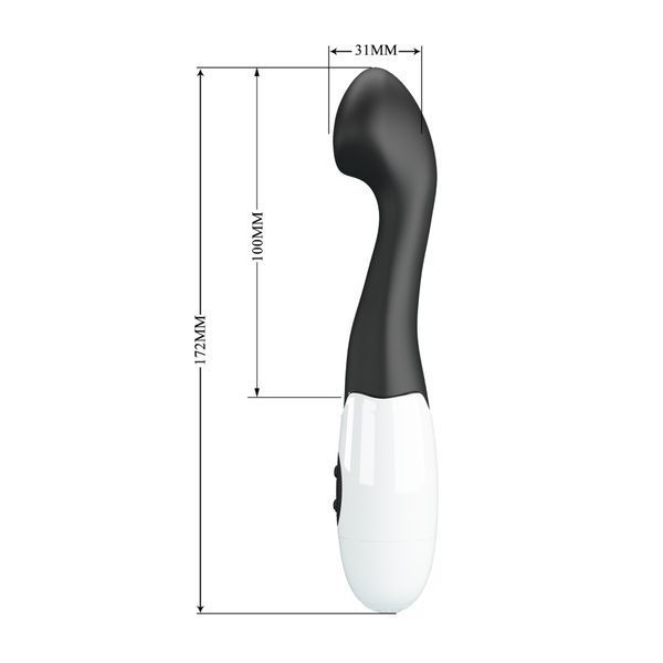 Вібратор PRETTY LOVE Charles black, 30 function BI-014221-A3 фото