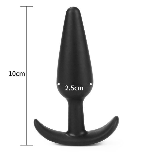 Анальна пробка LURE ME Classic Anal Plug S 66-LVBK17S фото