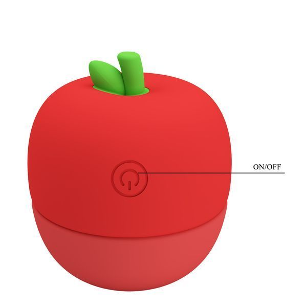 Вібростимулятор PRETTY LOVE APPLE SECRET, 12 licking settings, Silicone ABS BI-300066 фото