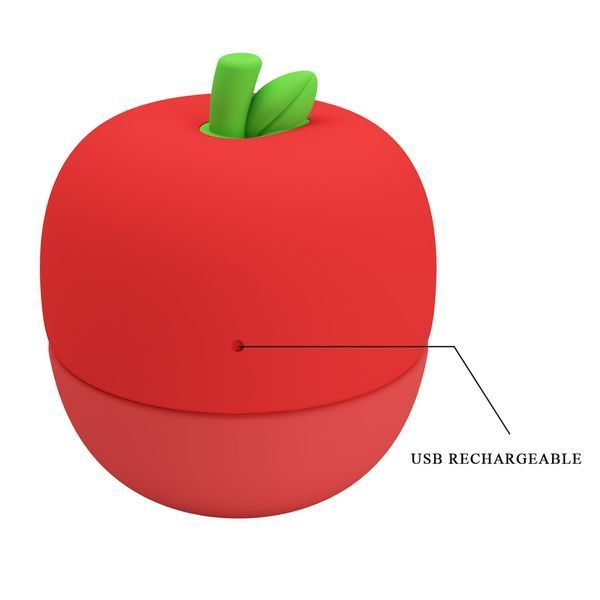 Вібростимулятор PRETTY LOVE APPLE SECRET, 12 licking settings, Silicone ABS BI-300066 фото