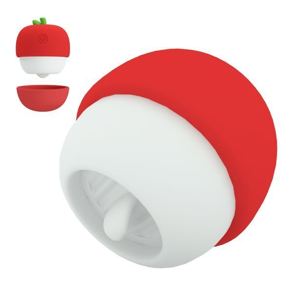 Вібростимулятор PRETTY LOVE APPLE SECRET, 12 licking settings, Silicone ABS BI-300066 фото