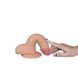 Фалоімітатор LOVETOYS The Ultra Soft Dude, з мошонкою, тілесний, 7.5" / 19 см 66-LV1084 фото 4