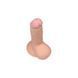 Фалоімітатор LOVETOYS The Ultra Soft Dude, з мошонкою, тілесний, 7.5" / 19 см 66-LV1084 фото 2